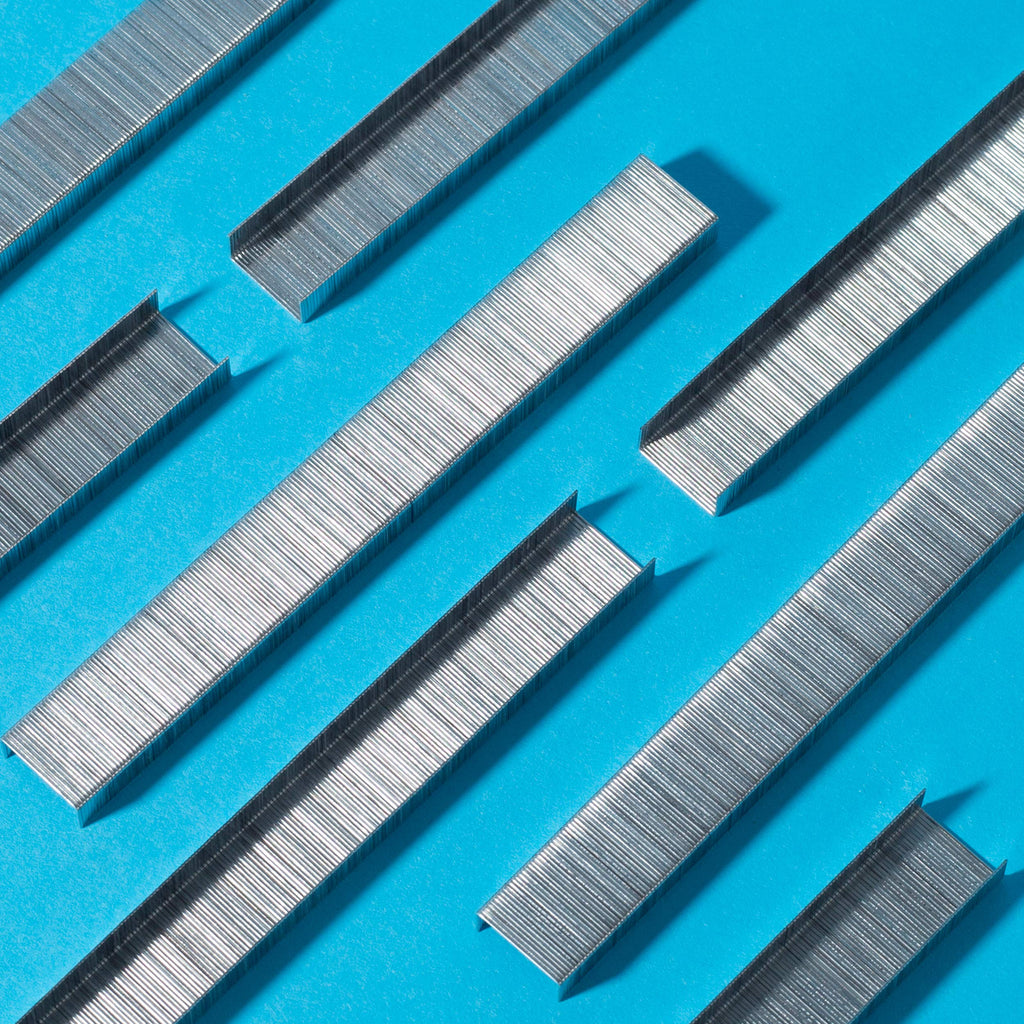 10000 Silver 1/4" General-Purpose Staples, 20-Sheet Capacity, Jam-Free, Standard Office