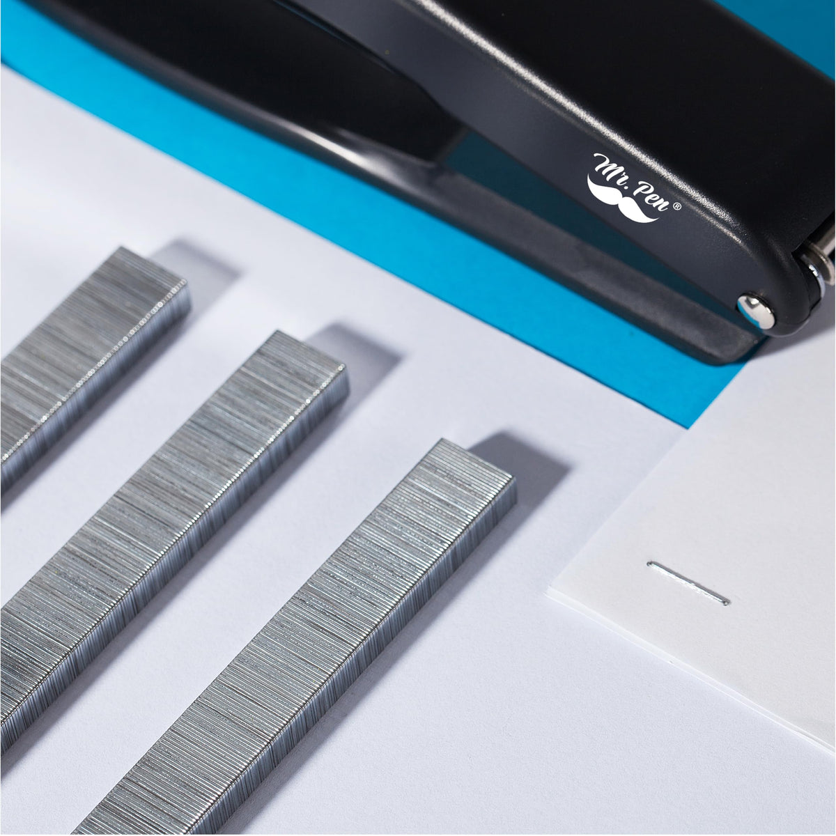 10000 Silver 1/4" General-Purpose Staples, 20-Sheet Capacity, Jam-Free, Standard Office