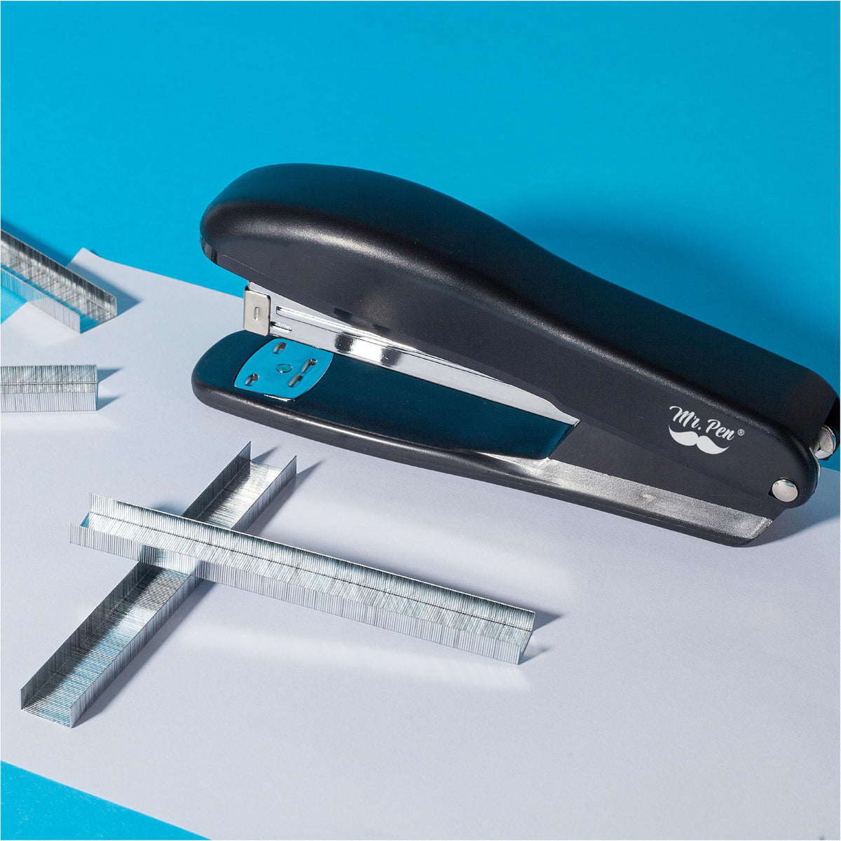10000 Silver 1/4" General-Purpose Staples, 20-Sheet Capacity, Jam-Free, Standard Office