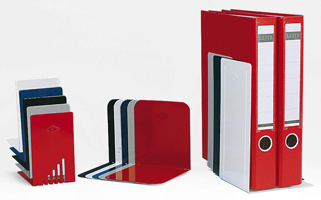 102 1001 2-Piece Small Bookend Set, Black