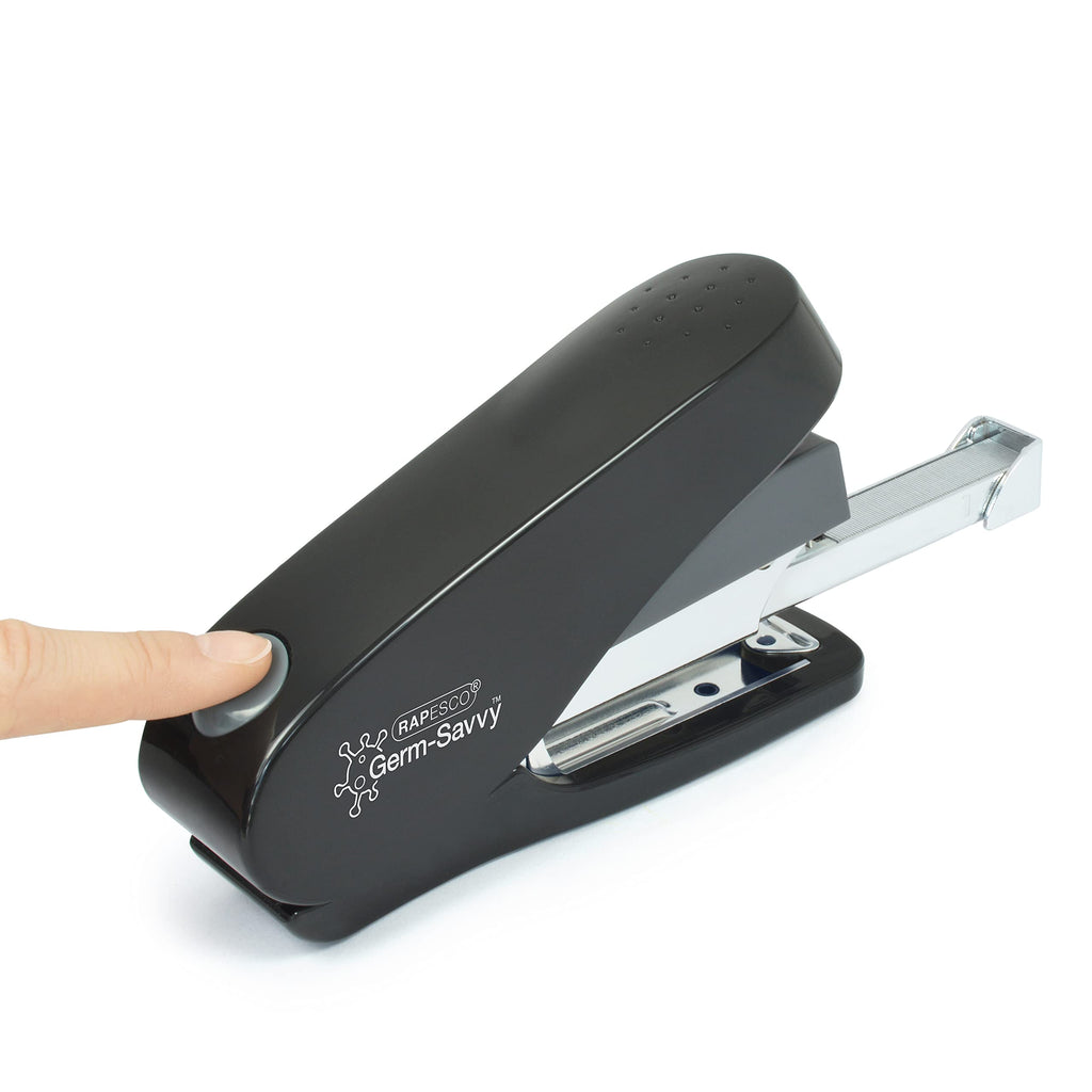 1466 ECO Luna Less Effort Stapler — 2000 Staples, Black