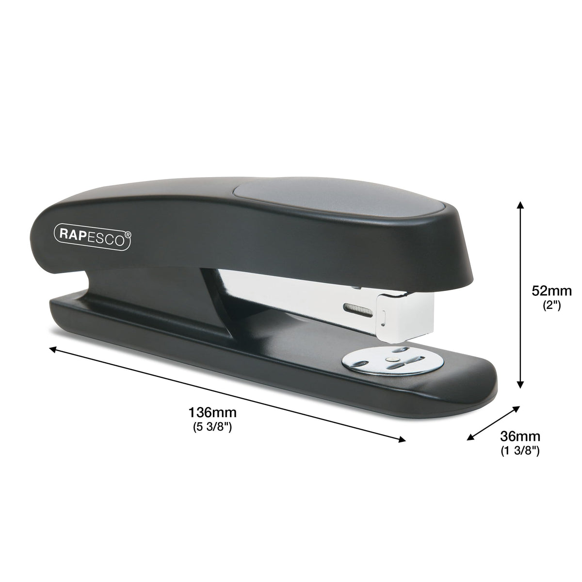 1472 ECO Sting Ray Stapler with R4 Remover & 5000 Staples, Black