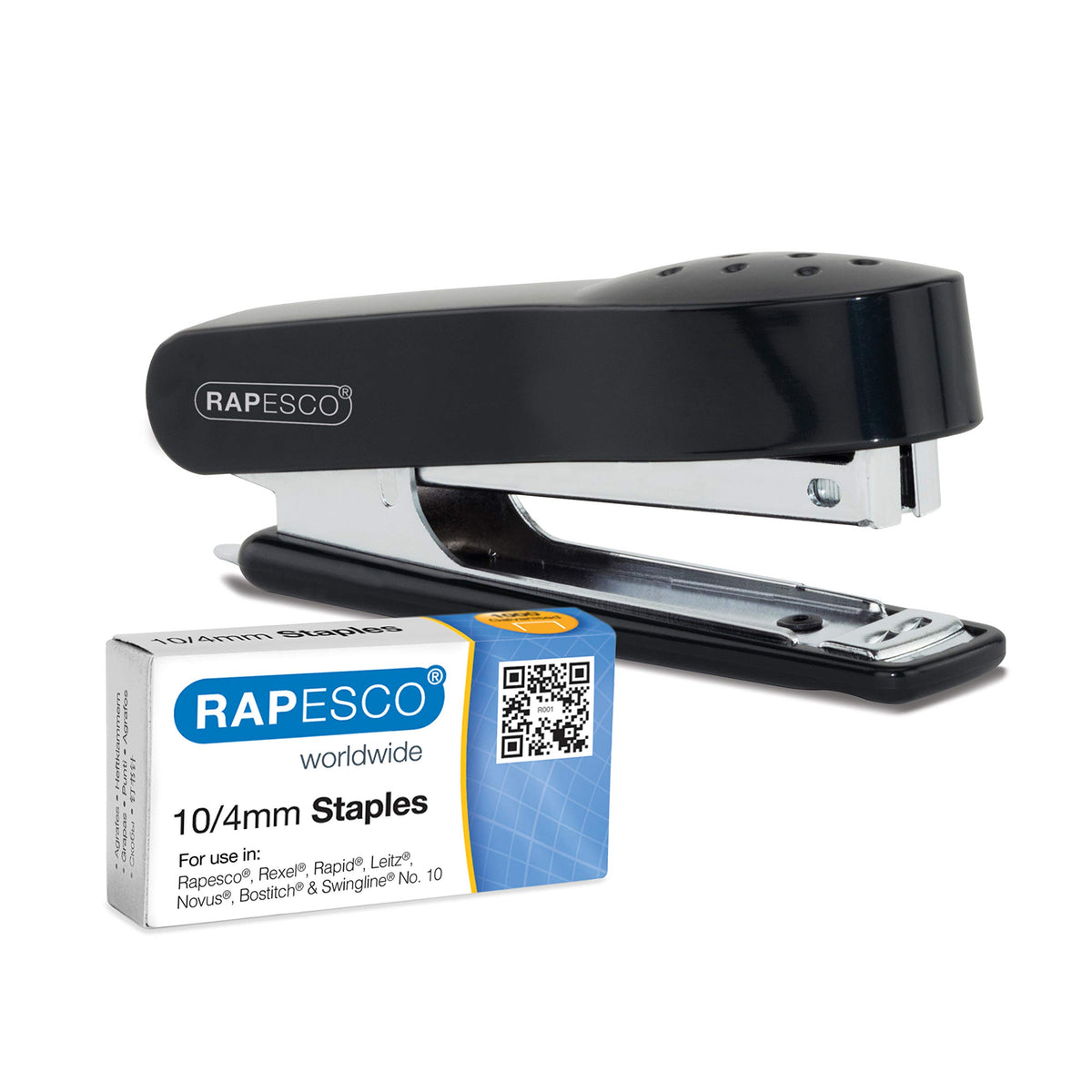1573 No.10 Mini Stapler with 1000×10/4mm Staples, 12-Sheet Capacity