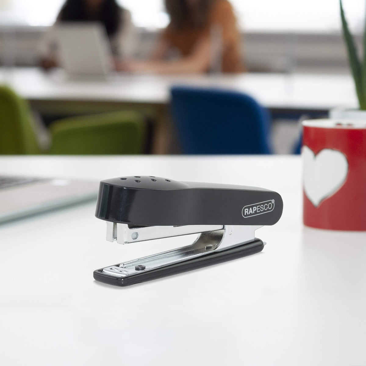 1573 No.10 Mini Stapler with 1000×10/4mm Staples, 12-Sheet Capacity
