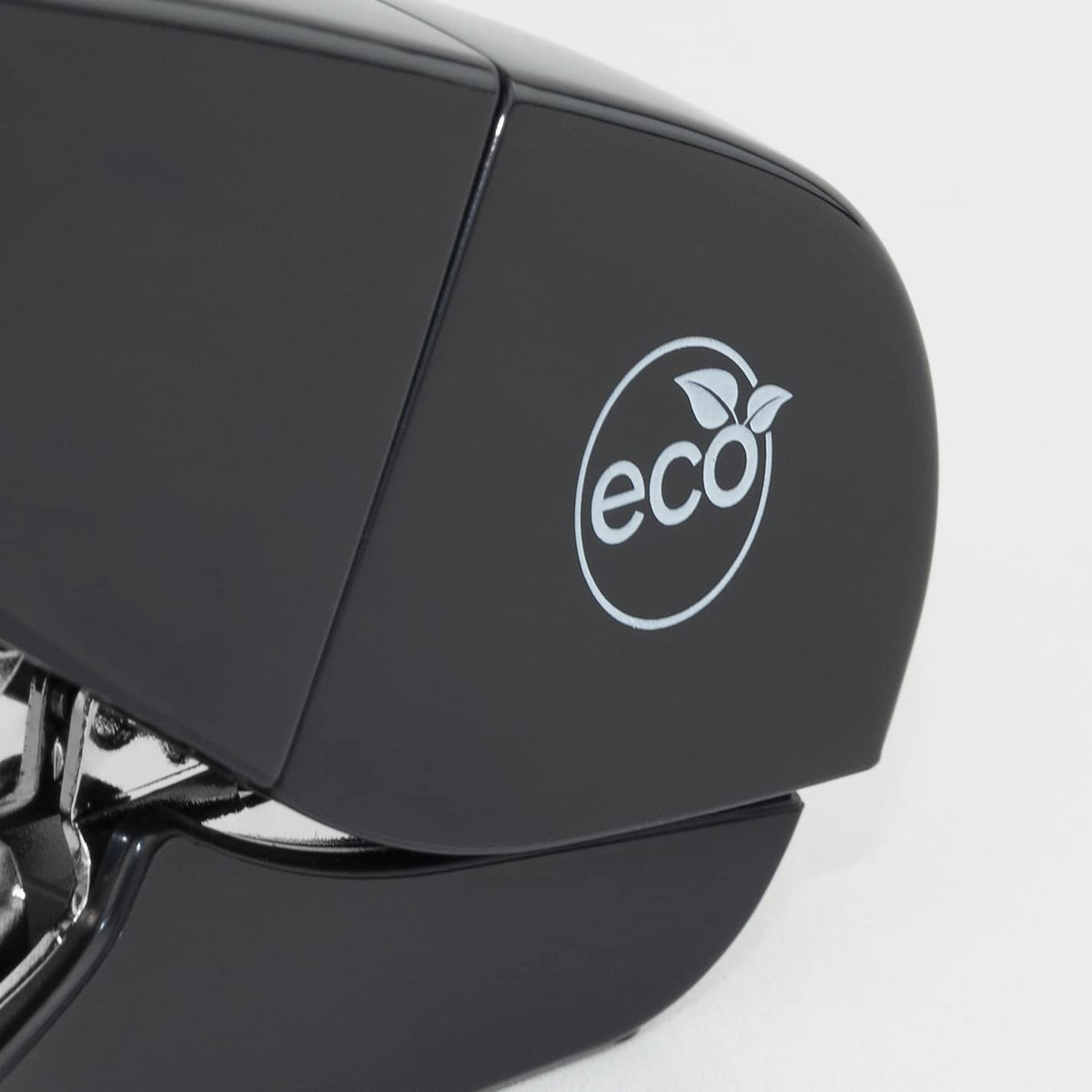 1688 ECO Flat-Clinch Less Effort Stapler with 2000 Staples, Black
