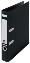 180° Lever Arch File A4, 50mm Spine, Recycle Black