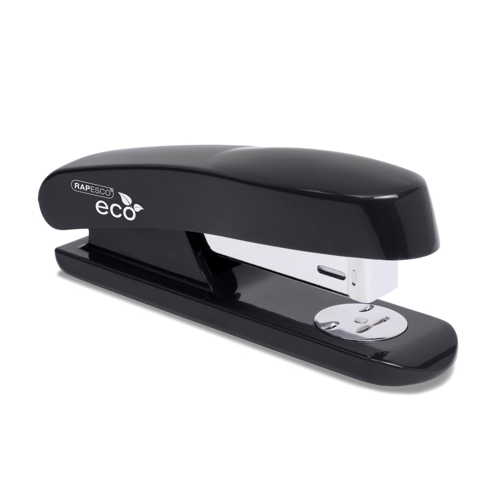 1841 ECO Half-Strip Stapler, 20-Sheet Capacity, Black