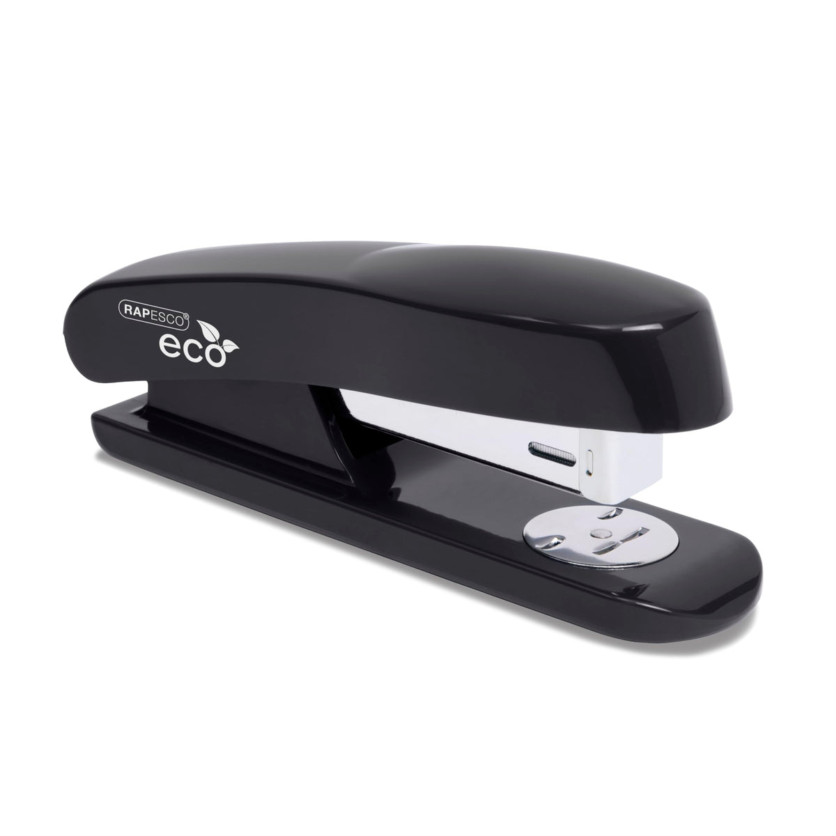 1841 ECO Half-Strip Stapler, 20-Sheet Capacity, Black