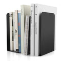 2-Pack L-Shaped Anti-Skid Heavy Duty Metal Bookends 8 x 4 x 5.4 in