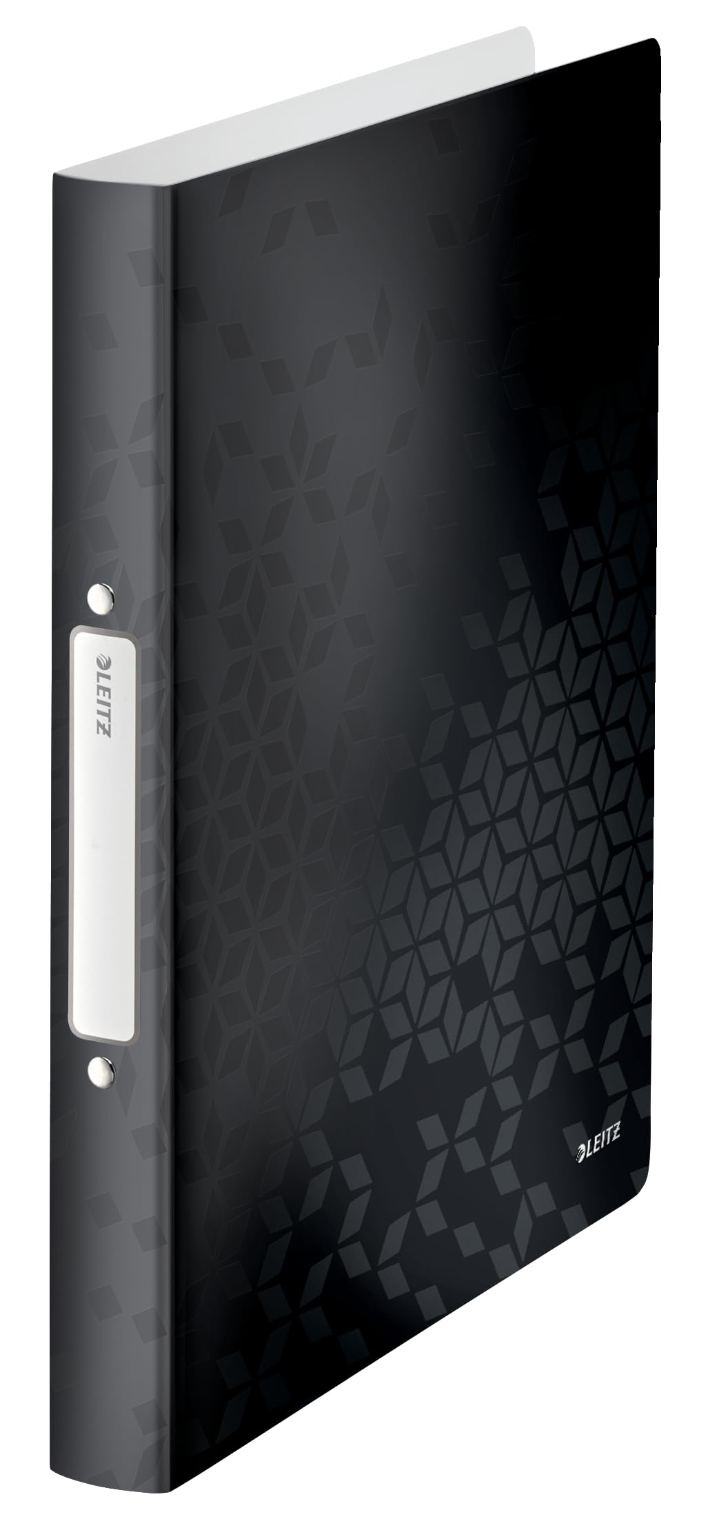 2-Ring A4 Binder, 25mm Spine, Holds 190 Sheets, Black
