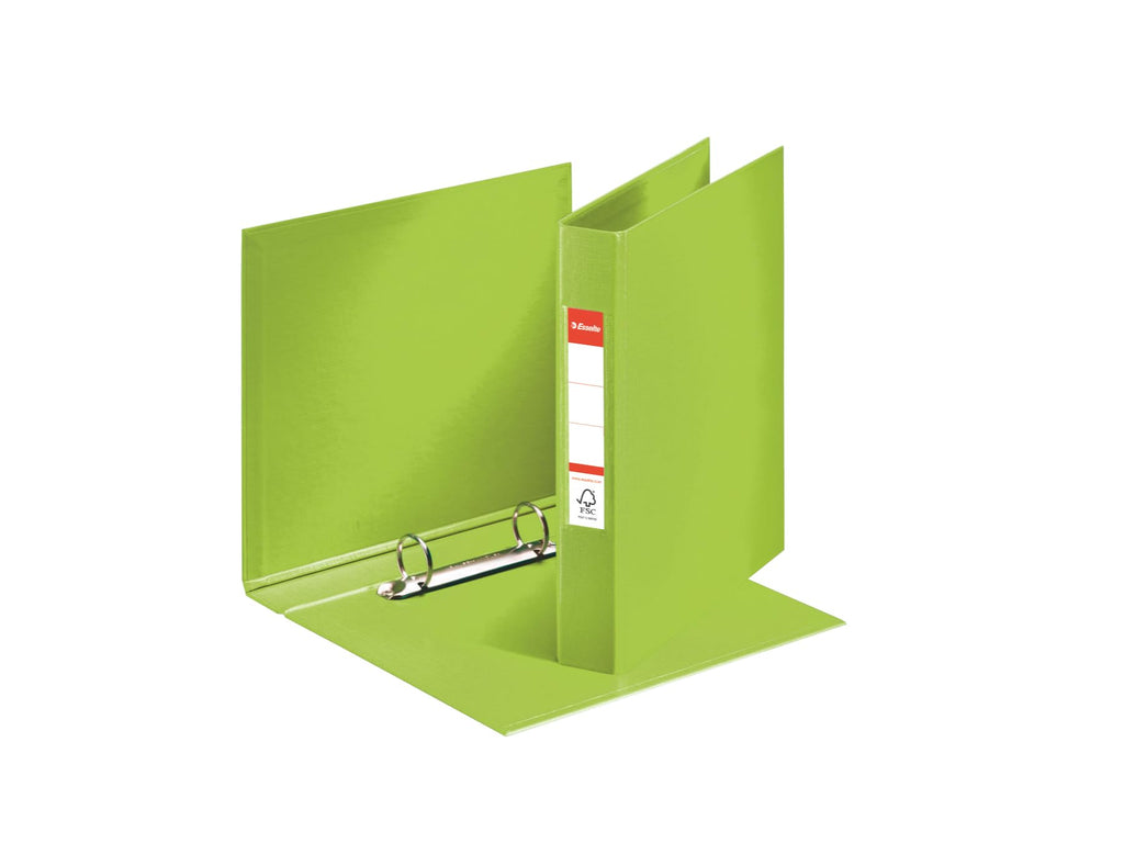 2-Round Ring Binder 25 mm A5 Green - Pack of 1