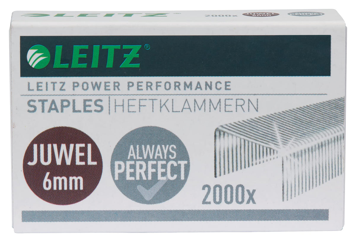 2000 Staples 6mm Galvanized for Juwel 3000 Stapler