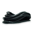 2m Black Spiral Cable Wrap 5mm — TV, PC, Console Cable Tidy