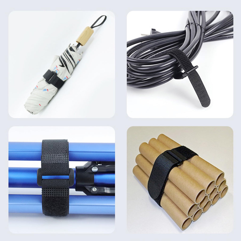 5 Pack Hook and Loop Cable Straps 20 x 500 mm