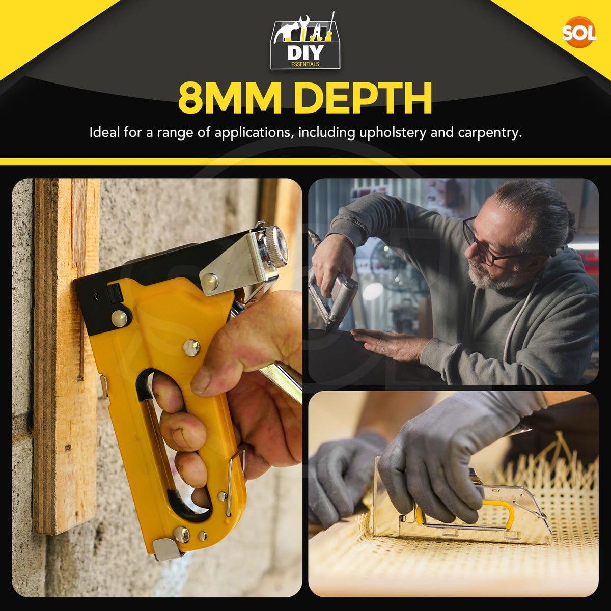 5000pk Type 53 Staples 8mm Heavy Duty Galvanised