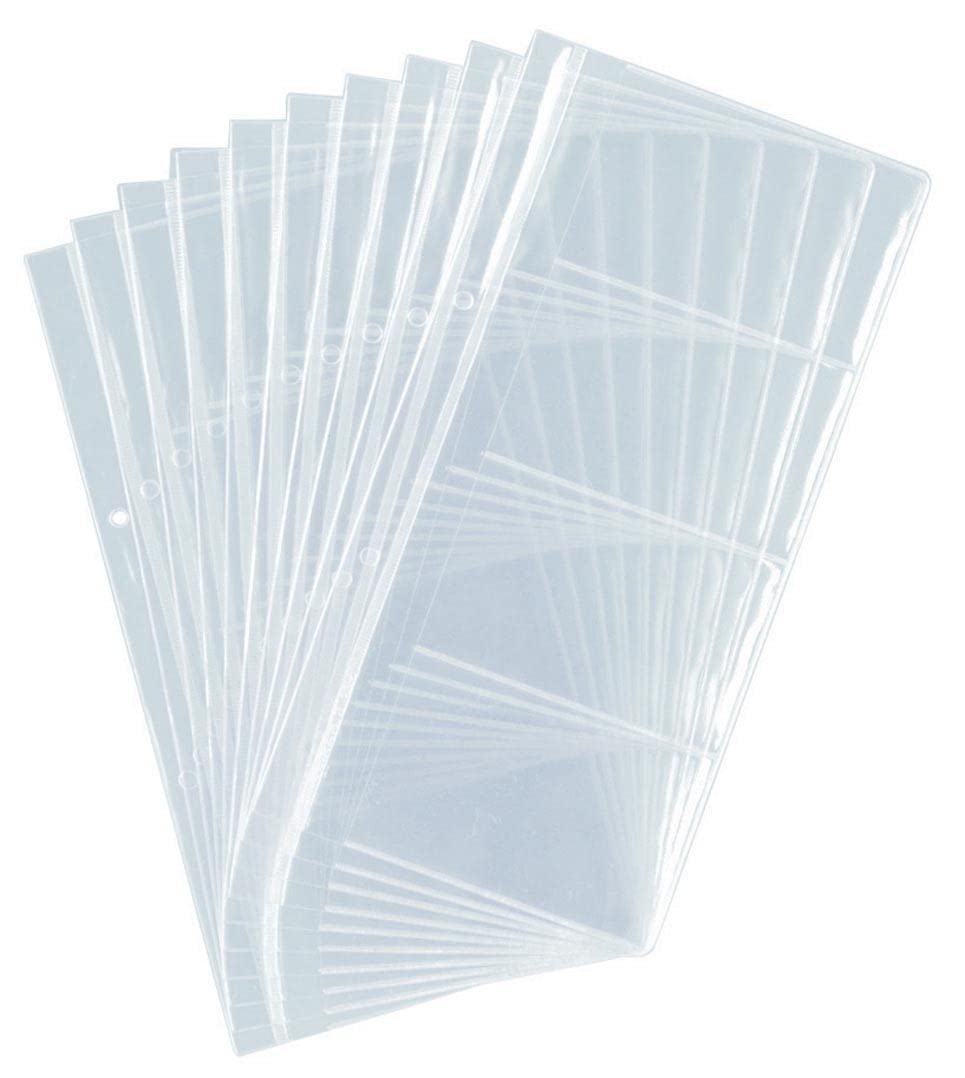 Business Card Pockets 247x112mm Extension Set for 2385, Pack of 10