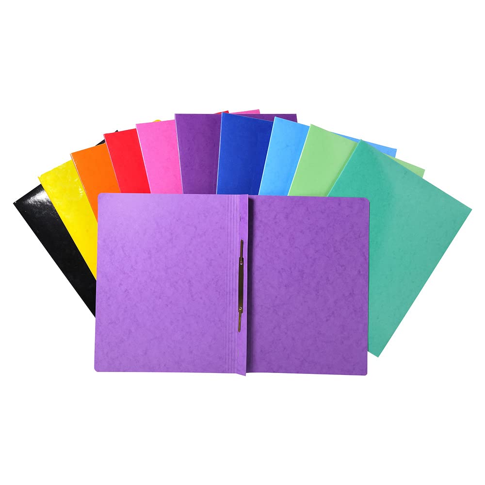 380806B Iderama 355 g/m² Glossy Laminated Flap Folder A4 24 x 32 cm Light Blue