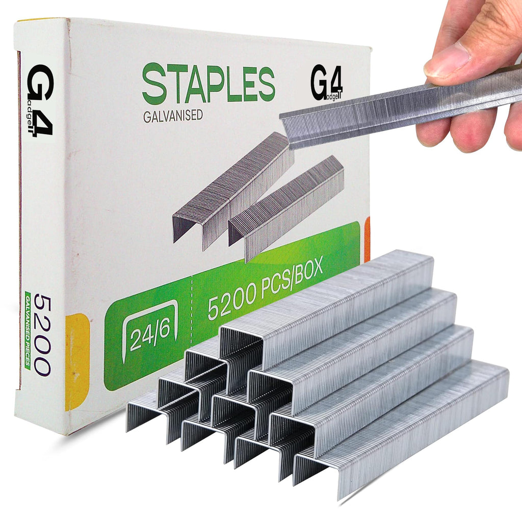 5200 x 24/6 (No.16) 12mm Standard Staples — 5200/Box