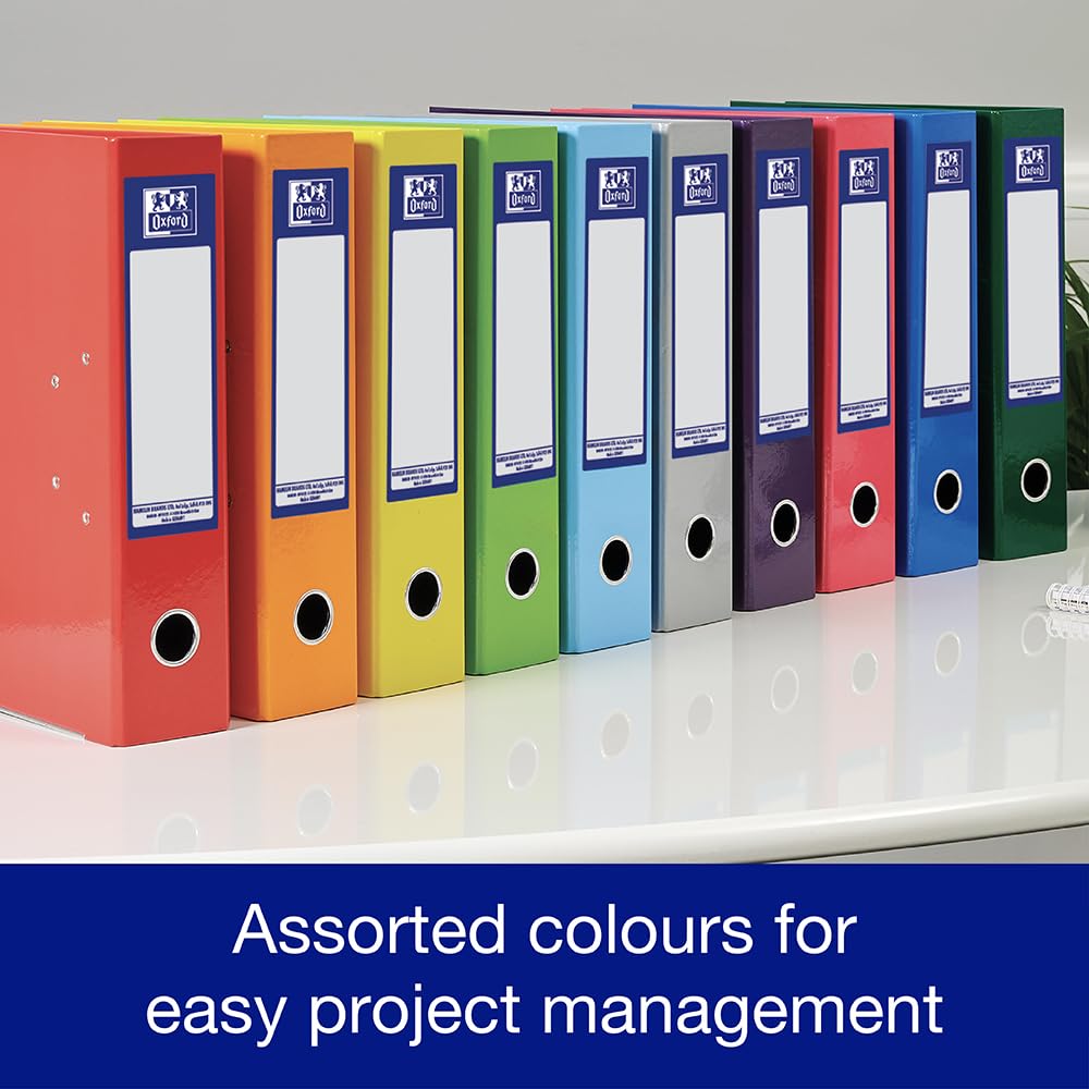 A4 Red Lever Arch File — Heavy Duty 70mm Spine (Single)