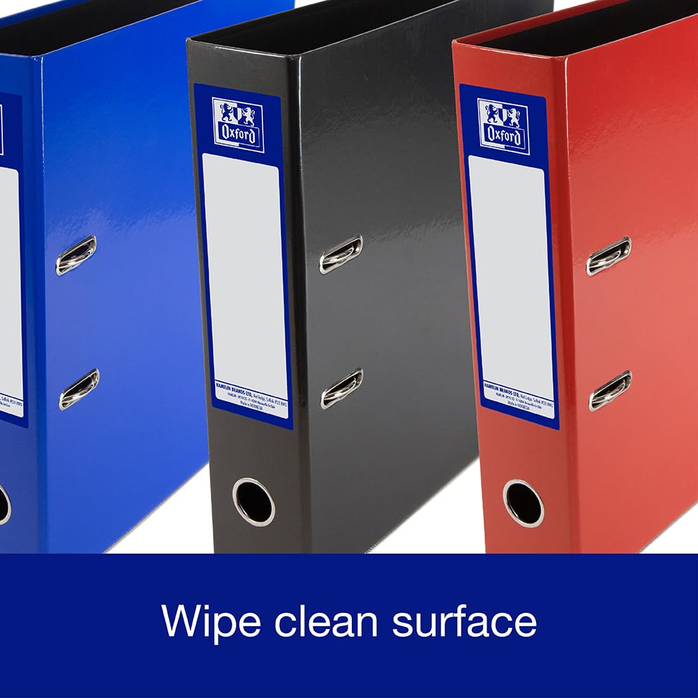 A4 Red Lever Arch File — Heavy Duty 70mm Spine (Single)