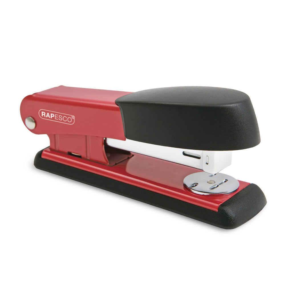 Half-Strip Stapler R53500R2, 25-Sheet Capacity, Red