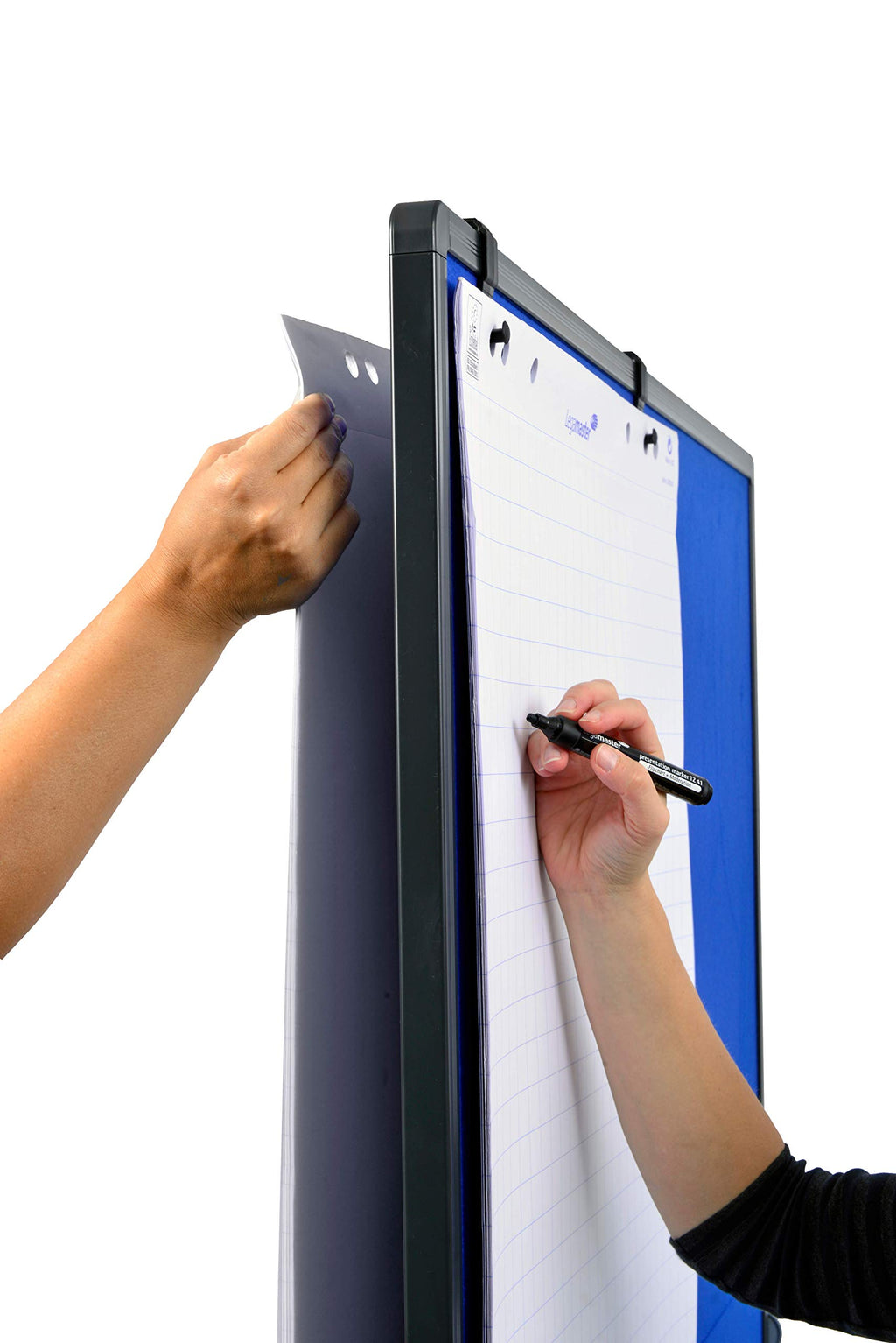 Paper Hooks 7-208100 for Presentation Walls, Black Pack of 2