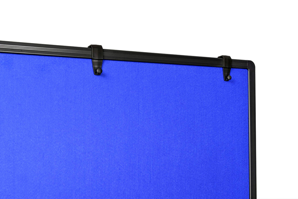 Paper Hooks 7-208100 for Presentation Walls, Black Pack of 2