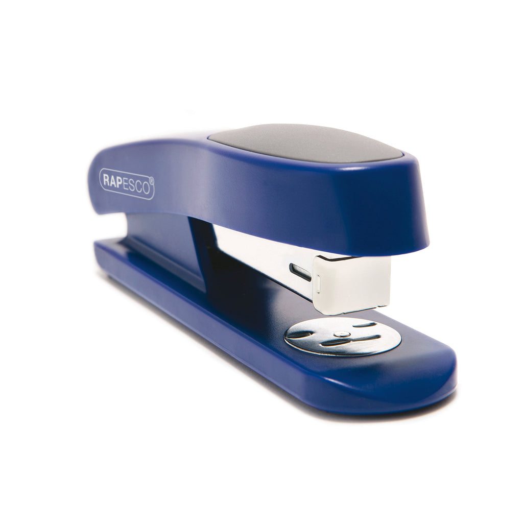 RR7260L3 Sting Ray Half-Strip Stapler, 20-Sheet Capacity, Blue