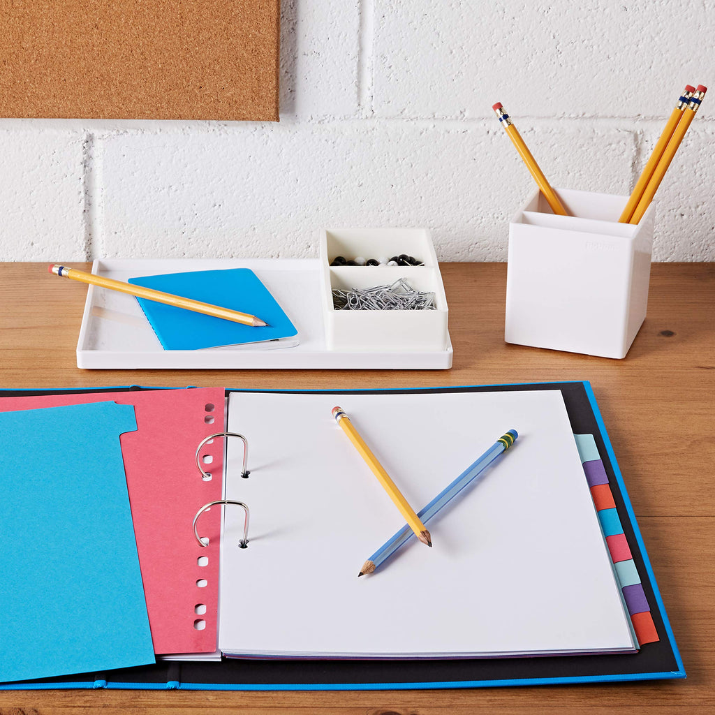 A4 10-Part Multi-Coloured Card Index Dividers for Ring & Lever Arch Files