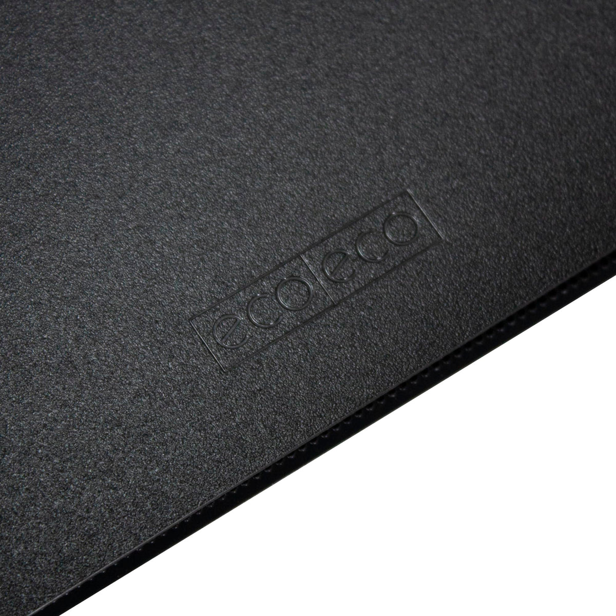 A4 65% Recycled 4-Ring Presentation Binder with 12 Multi-Punched Pockets Black