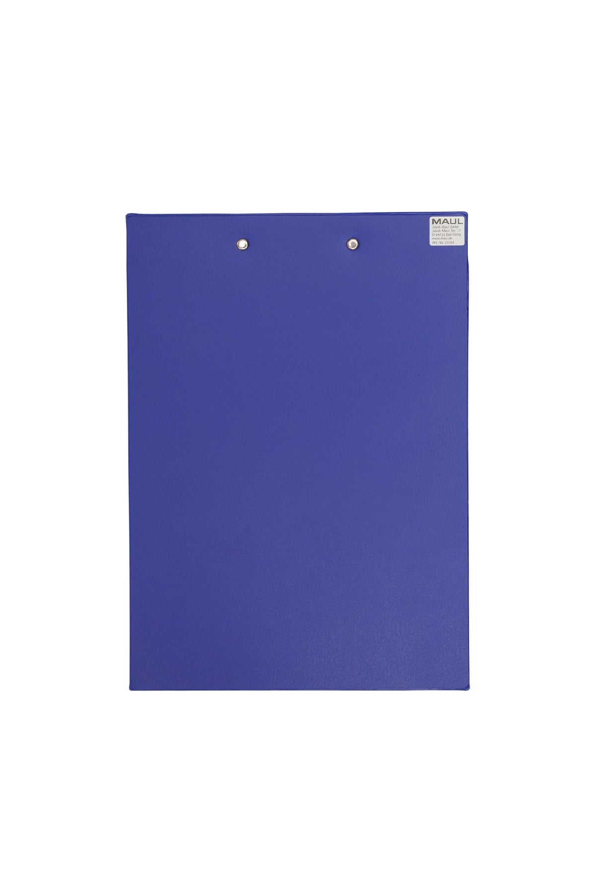 A4 Blue Clipboard Portrait with Hanging Steel Clamp