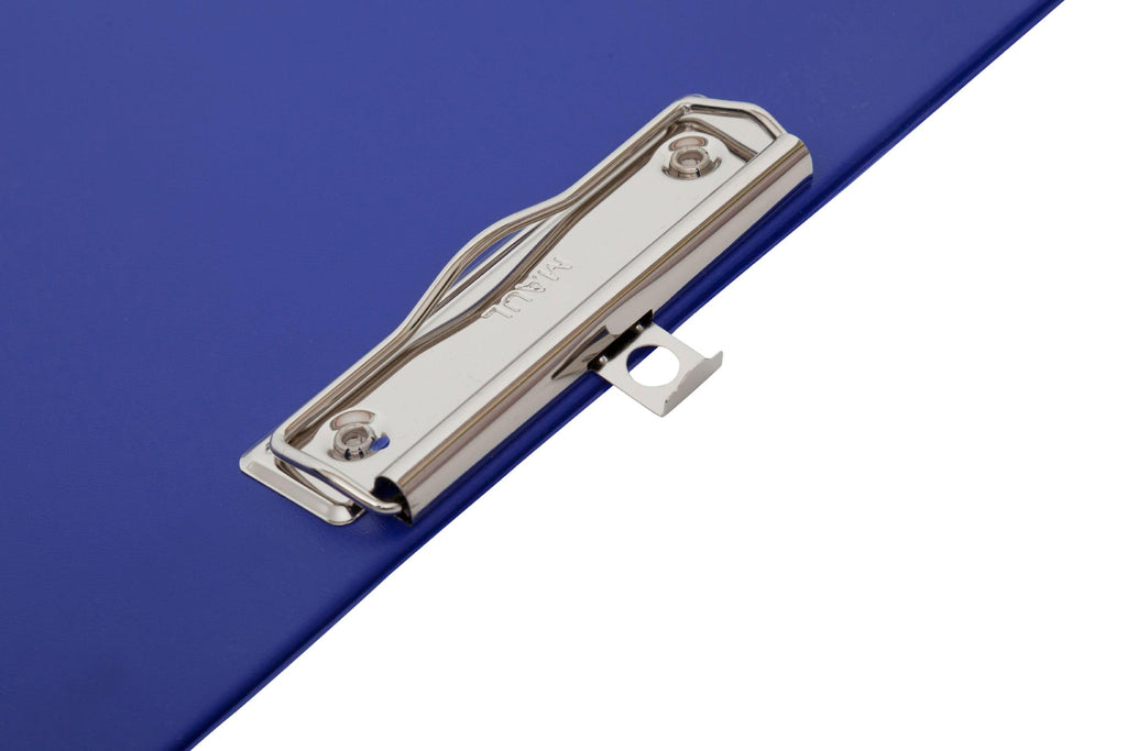 A4 Blue Clipboard Portrait with Hanging Steel Clamp
