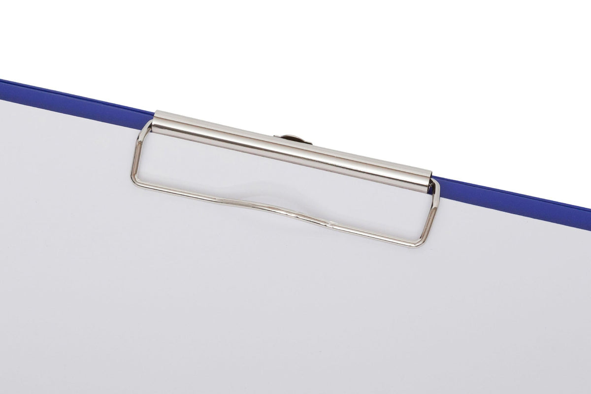 A4 Blue Clipboard Portrait with Hanging Steel Clamp