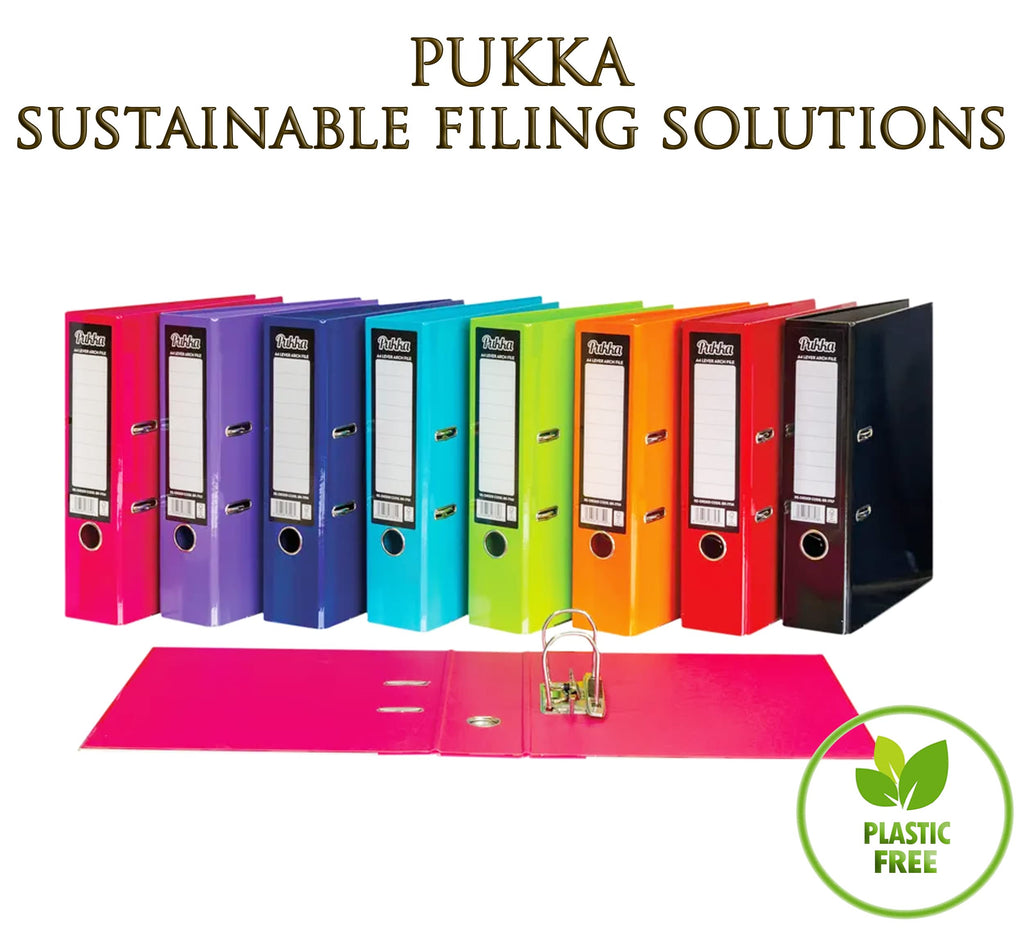 A4 Glossy 2-Ring Binder File 40mm Spine Organizer Black
