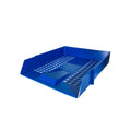 A4 Letter Tray — Blue Paper Organiser for Desk