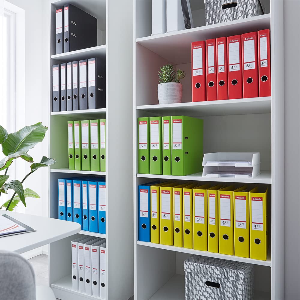 A4 Lever Arch File Black 72mm Spine 500-Sheet Capacity