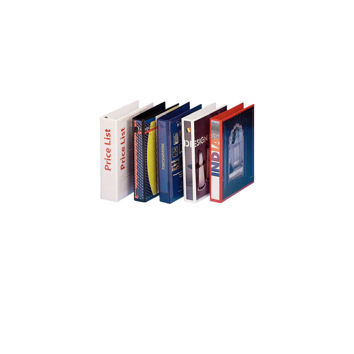 A4 PP Presentation Binder, 3 cm Spine, White — Holds 100 Sheets