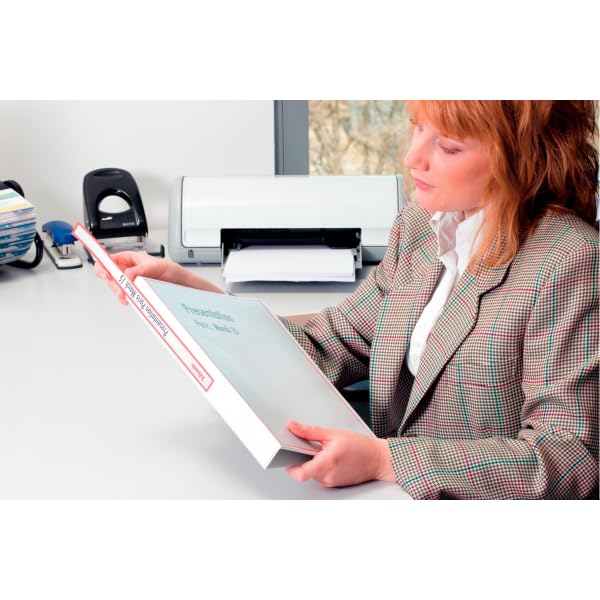 A4 PP Presentation Binder 6.2 cm Spine White — 4 D-Ring
