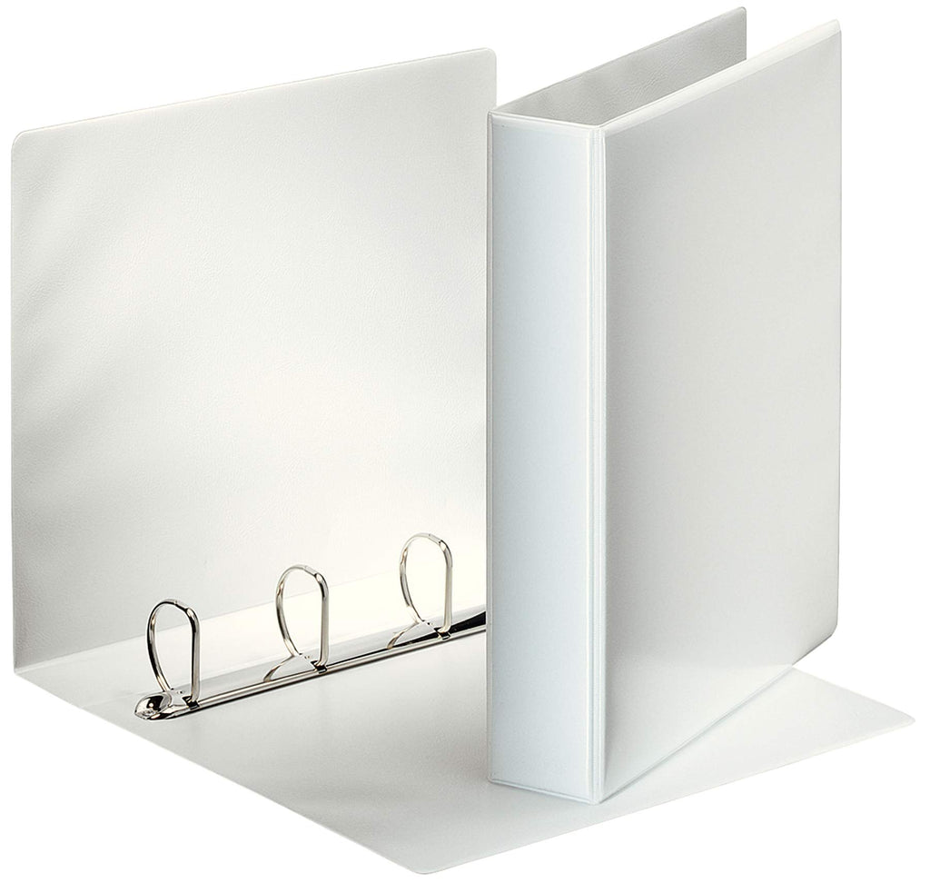 A4 PP Presentation Binder 6.2 cm Spine White — 4 D-Ring