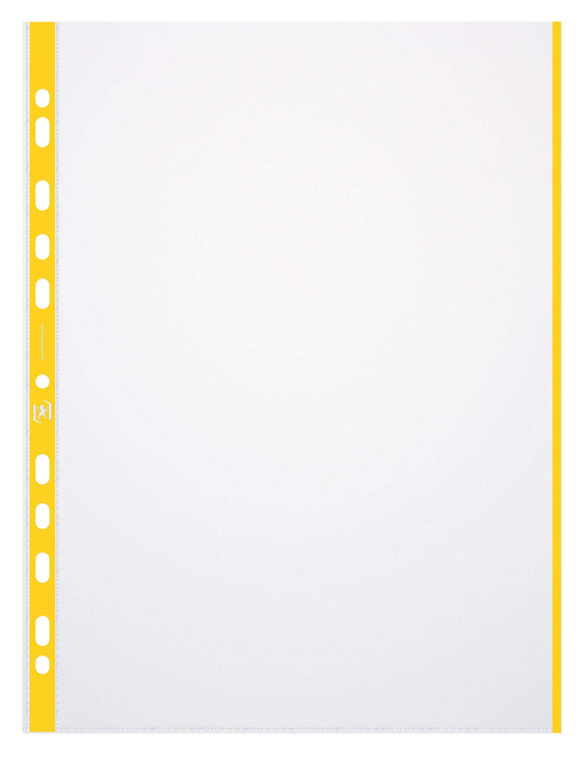 A4 PP Presentation Sleeve with Colored Edge, 0.09 mm — Pack of 10