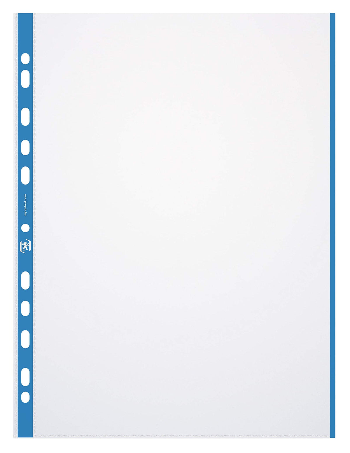 A4 PP Presentation Sleeve with Colored Edge, 0.09 mm — Pack of 10