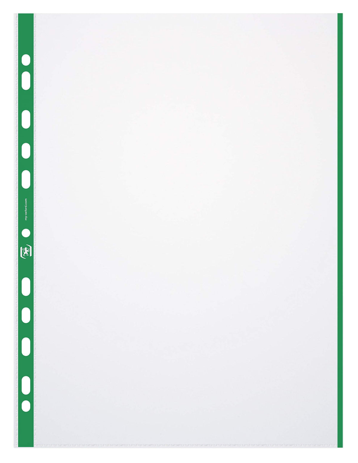 A4 PP Presentation Sleeve with Colored Edge, 0.09 mm — Pack of 10
