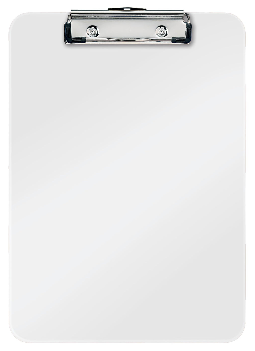 A4 Rigid Plastic Clipboard, White, 39710001