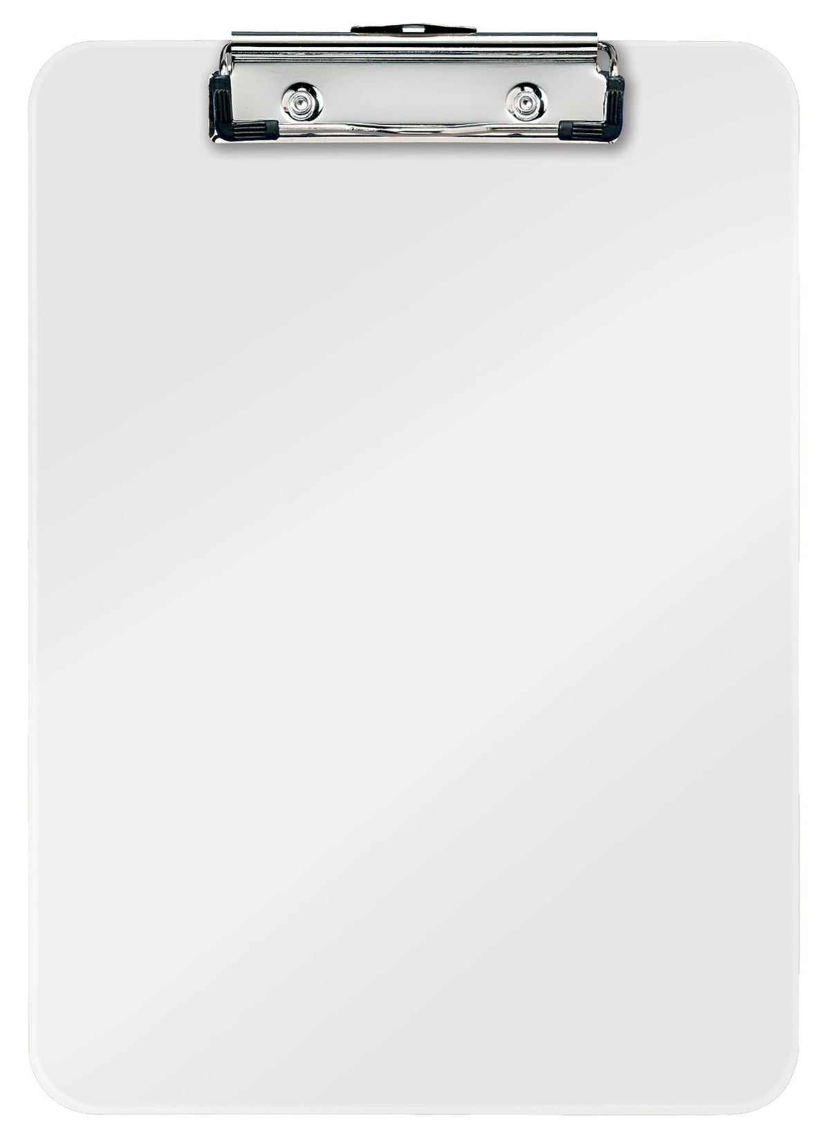 A4 Rigid Plastic Clipboard, White, 39710001