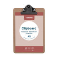 A5 MDF Clipboard — Smooth Hardboard, 75mm Rust-Resistant Clip, Hanging Hole
