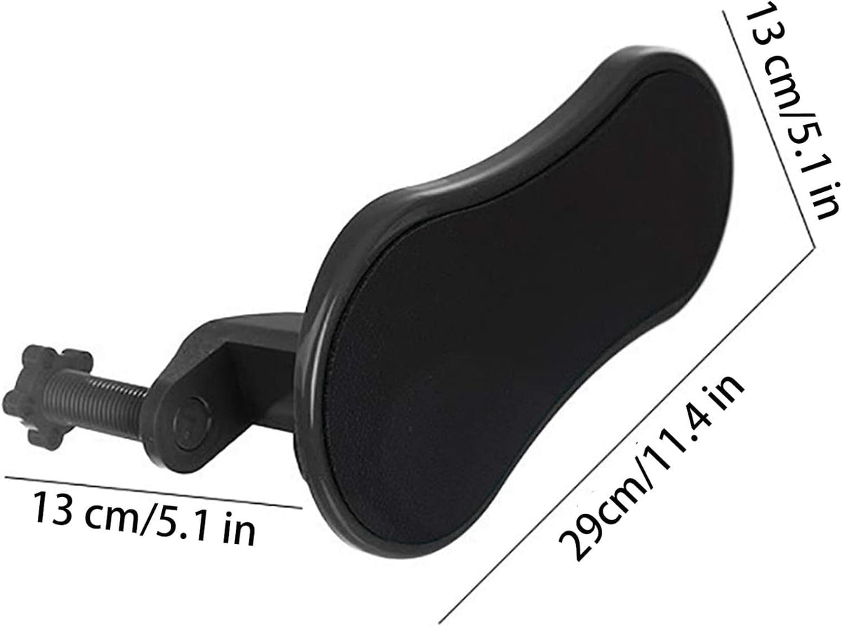 Adjustable Computer Desk Armrest Extender with Rotating Mouse Pad