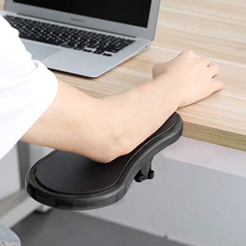 Adjustable Computer Desk Armrest Extender with Rotating Mouse Pad