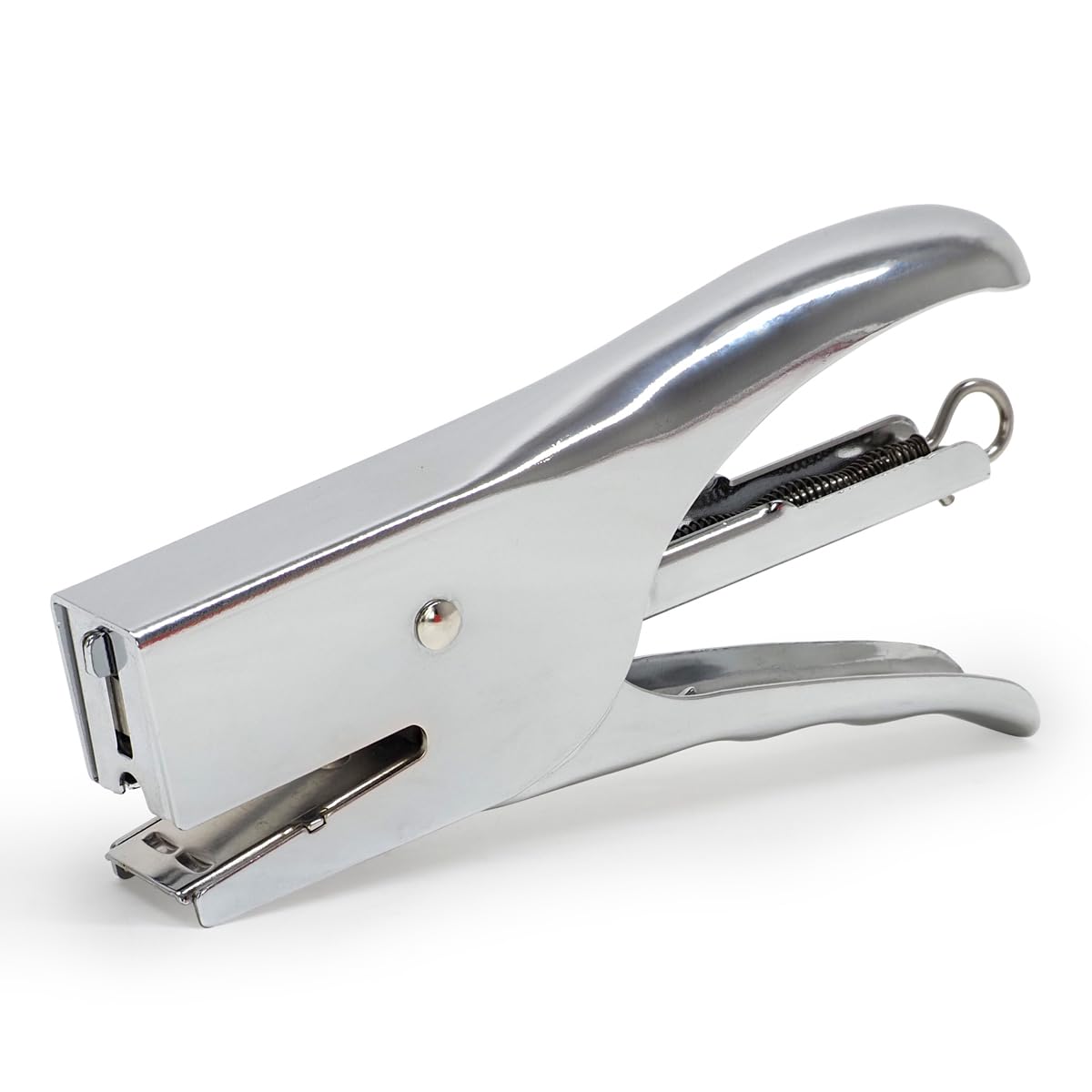 All-Metal Stapler 25-Sheet Compact for 24/6 & 26/6 Staples — Chrome