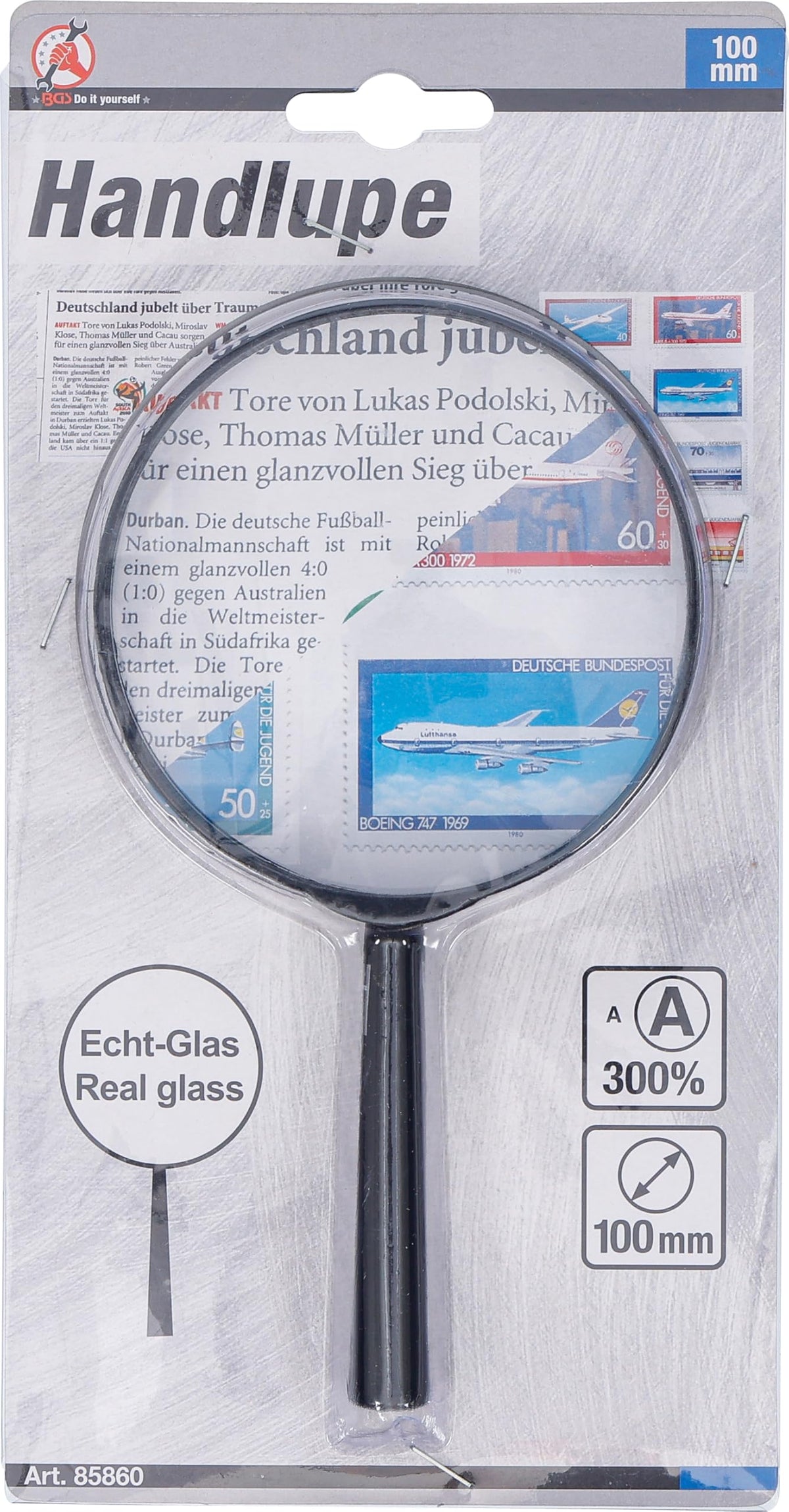 BGS Diy 85860 | Magnifying Glass | Ø 100 mm