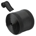 Black Floor Cable Protector 10ft Durable Cable Cover for Carpet & Office